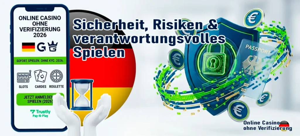 Sicherheit und Spielerschutz beim anonymen Casino-Spiel.